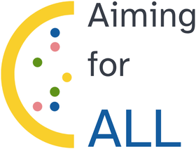 The Aiming for ALL logo.