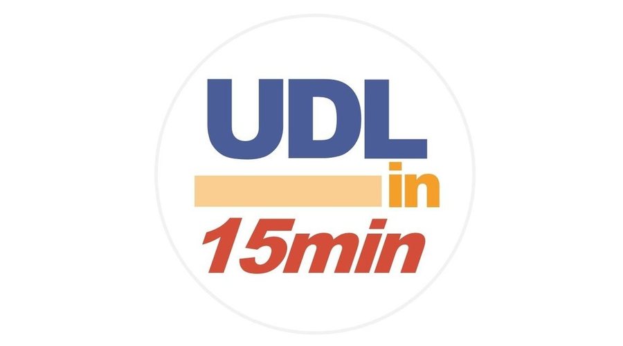 Cover art for the UDL in 15 Minutes podcast.